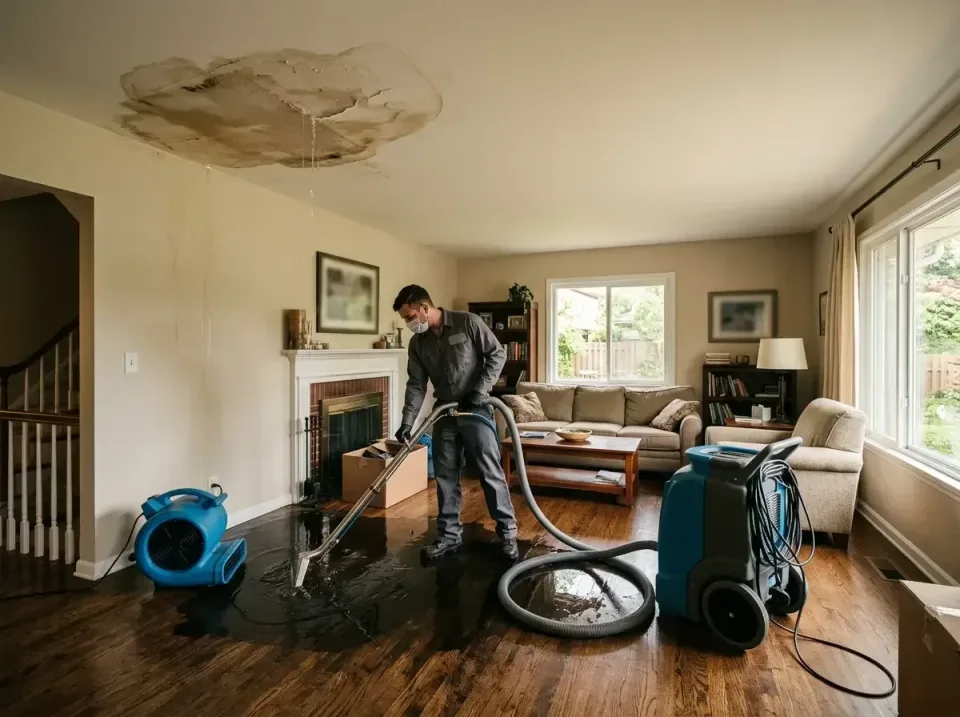 attic-pipe-burst-ceiling-drip-008 — frequently asked questions, Water Damage Restoration & Carpet Care in Glen Raven, NC